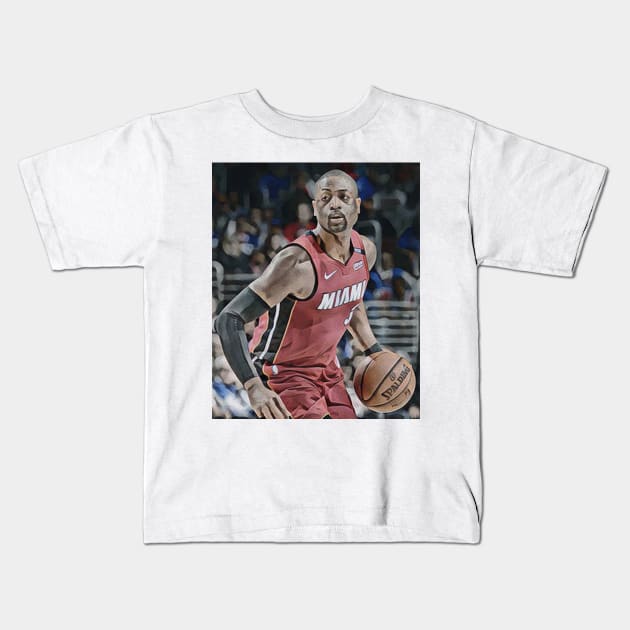 dwyane wade Kids T-Shirt by sepuloh